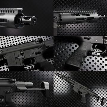 【OUTLINE】M4 Guns Photo - MWS M4ピストルカスタム -