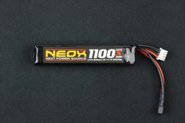 NEOX Lipo11.1v 25C40C PTW 1100mAh