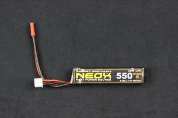NEOX Lipo7.4v 20C40C 550mAh 電動ガン バッテリー