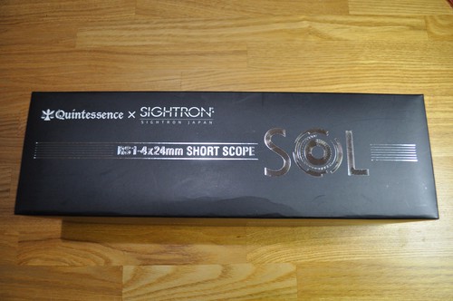 RS1-4×24mm SHORT SCOPE “SOL”【LAYLAX x SIGHTRON】