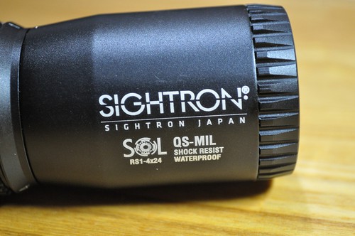 RS1-4×24mm SHORT SCOPE “SOL”【LAYLAX x SIGHTRON】