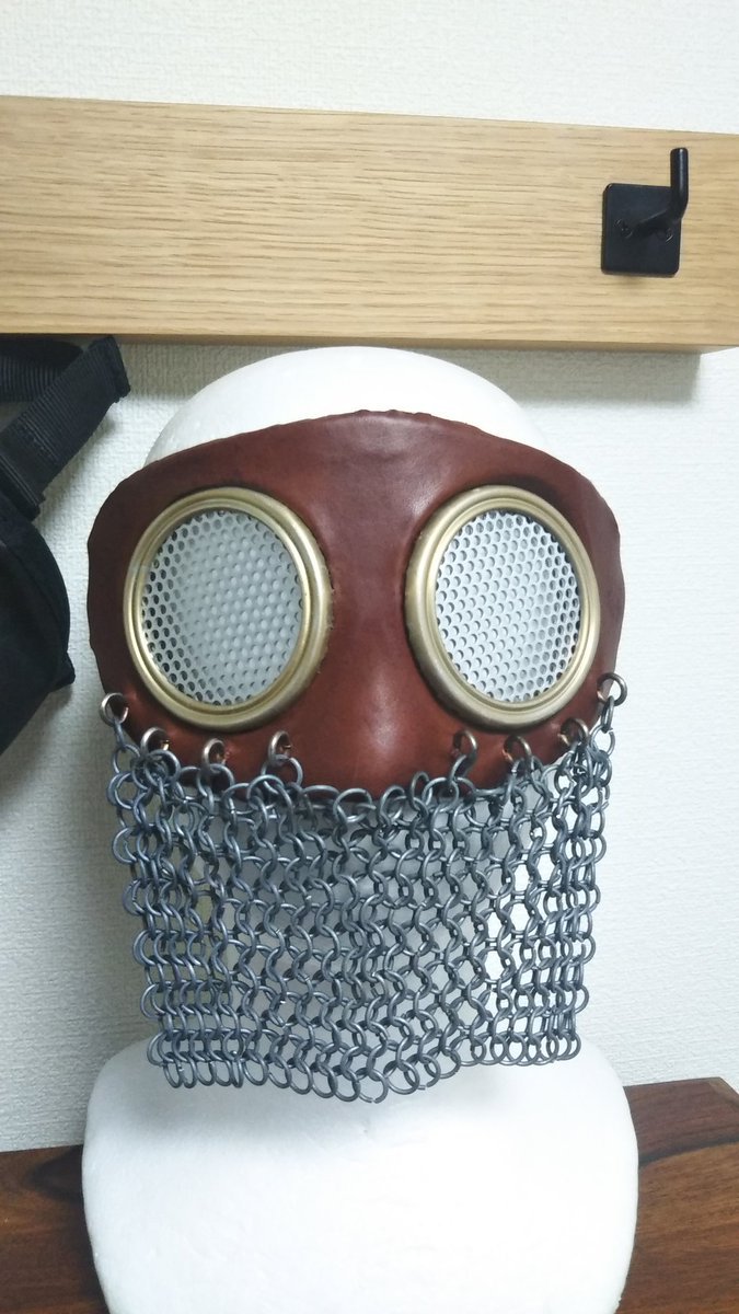トレンチマスクを作ったよー