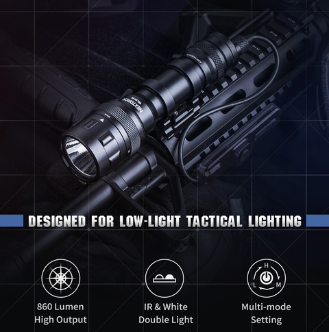 WL50IR Dual-Light Tactical Light – NEXTORCH