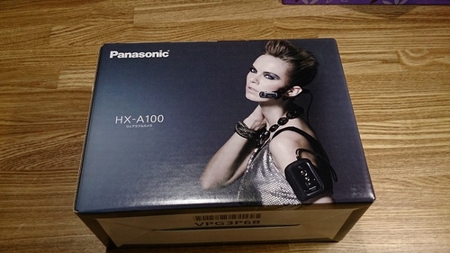 ウェアラブルカメラHX-A100【Panasonic】