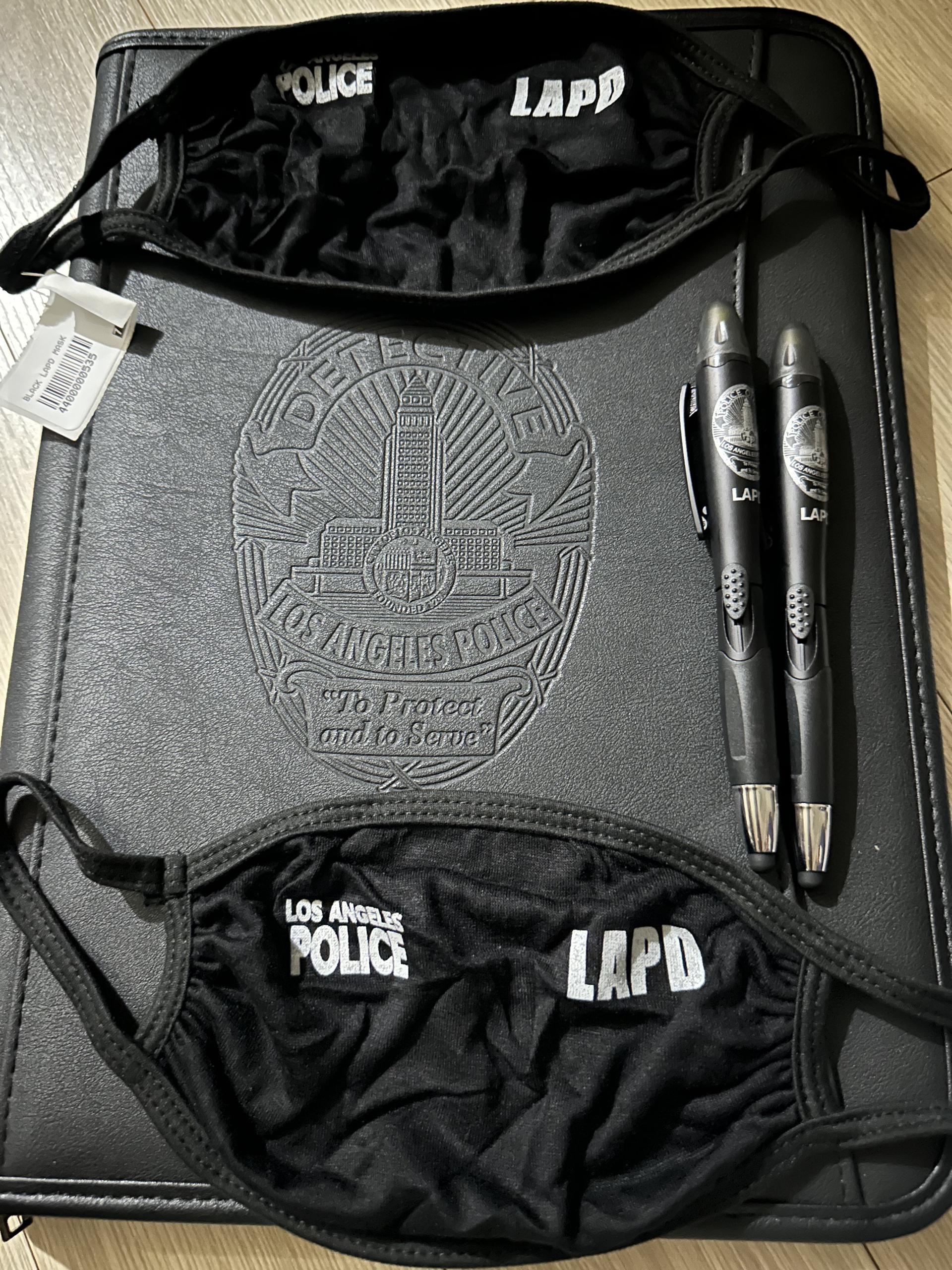 LAPD Detective Padfolio