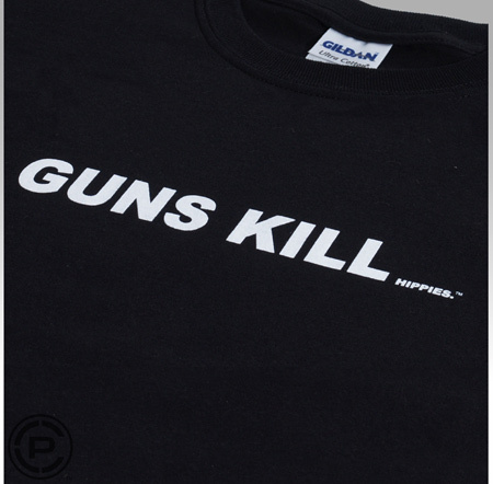 Crye GUNS KILL hippies T-Shirt-Realment