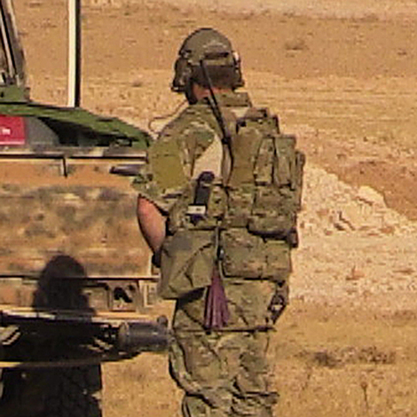 11月6日 シリア ラッカ北部 米特殊部隊メンバー