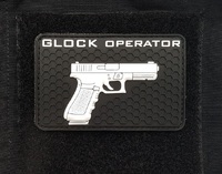 Glockユーザーにお勧め! Glock オペレーター PVC Patch 販売中