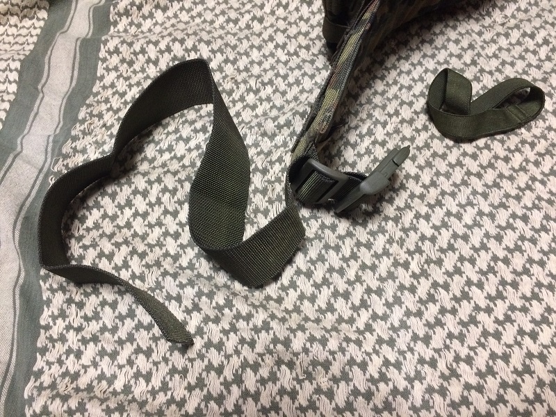 キット解剖（キャリア、ベルト類）