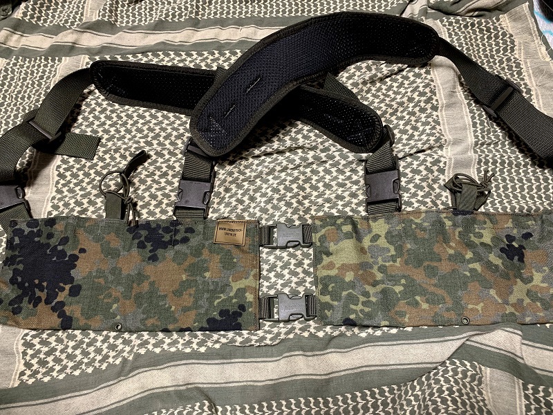 キット解剖（キャリア、ベルト類）