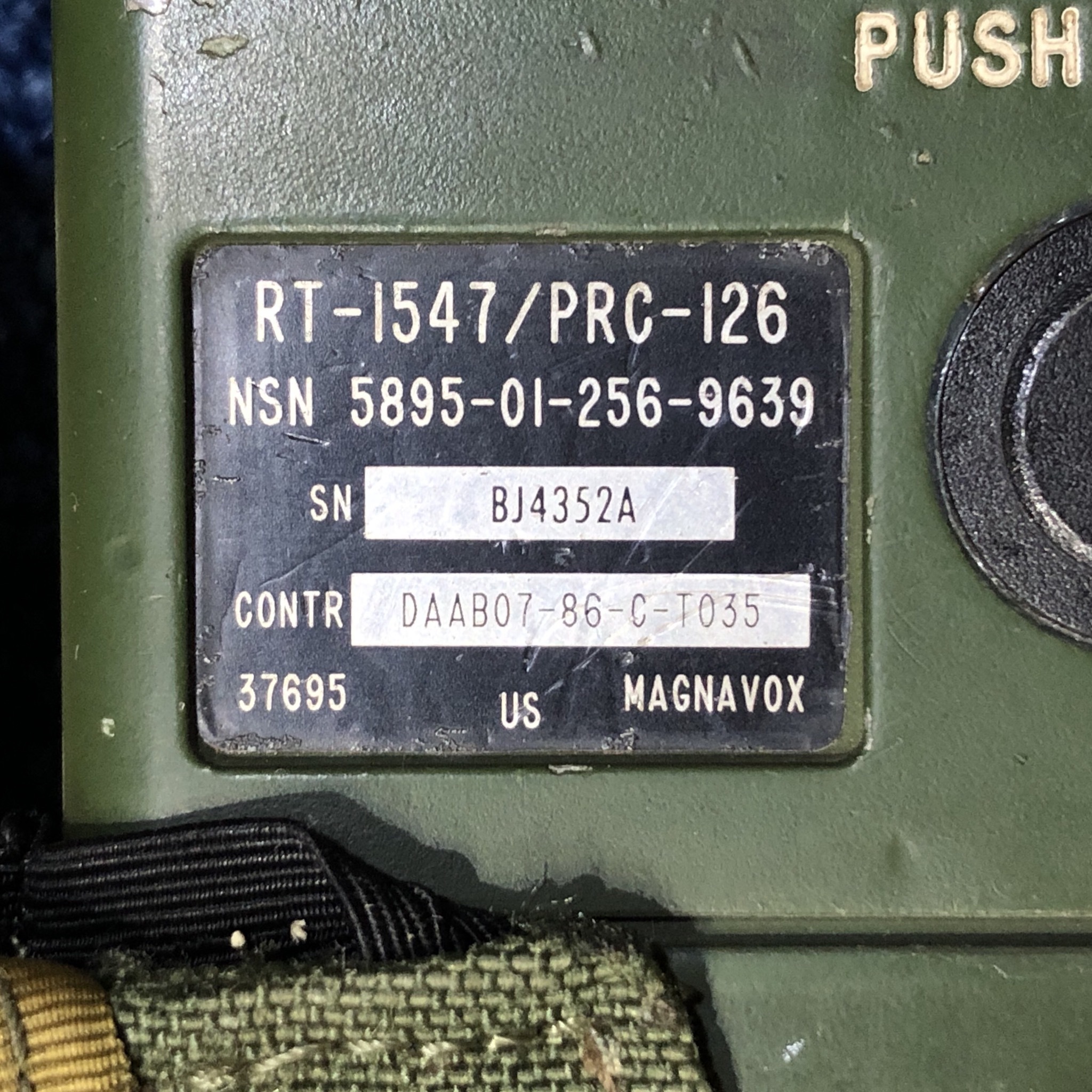 AN/PRC-68A 特定小電力無線局化 技術検討（その1）