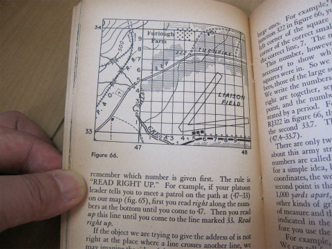 FM 21-25 「基礎の地図および航空写真の見方」