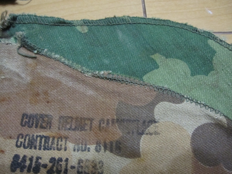 ミッチェル・パターン・ヘルメット・カバー（Mitchell pattern camo helmet cover）