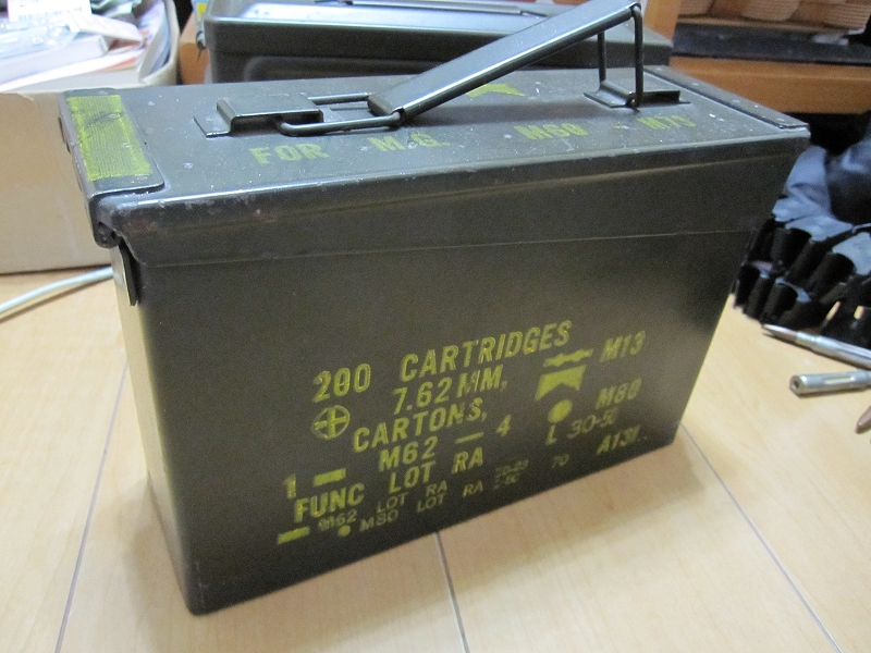 蒐集徒然草（しゅうしゅうつれづれぐさ）:U.S. M19A1 弾薬箱(U.S. ...