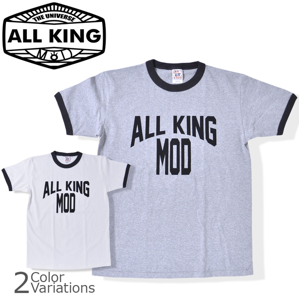 SWAT「ALL KING MOD CITY LOGO RINGER T-SHIRT」