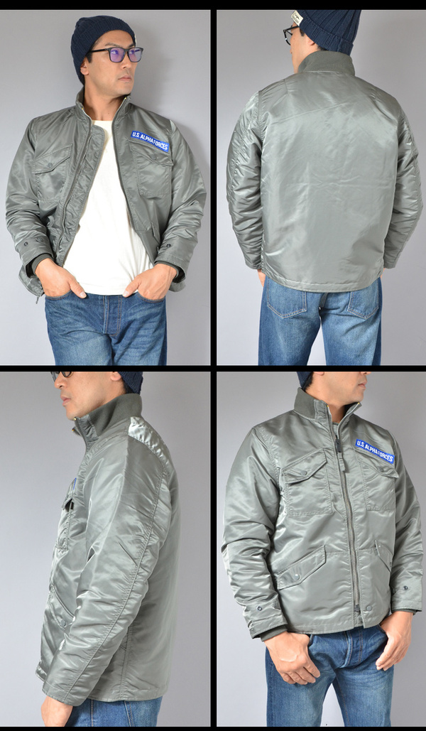 SWAT「ALPHA INDUSTRIES INC.CWU-7P MOD フライト ジャケット」