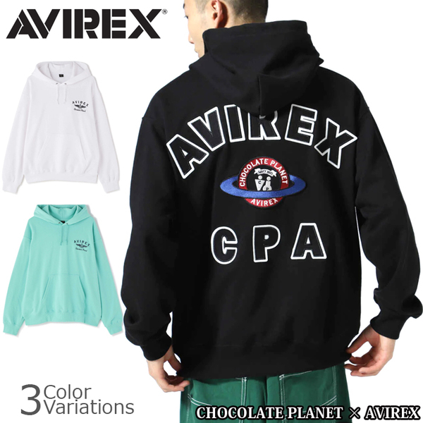 SWAT「CHOCOLATE PLANET × AVIREX SPECIAL PULLOVER HOODIE」