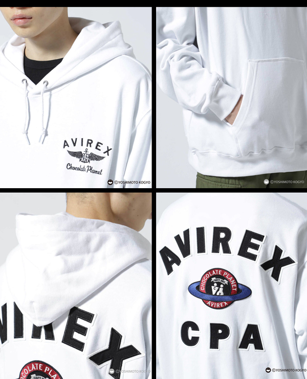 SWAT「CHOCOLATE PLANET × AVIREX SPECIAL PULLOVER HOODIE」