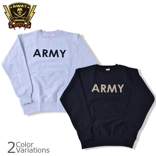 SWAT「SWAT ORIGINAL ARMY PT SWEAT SHIRT」