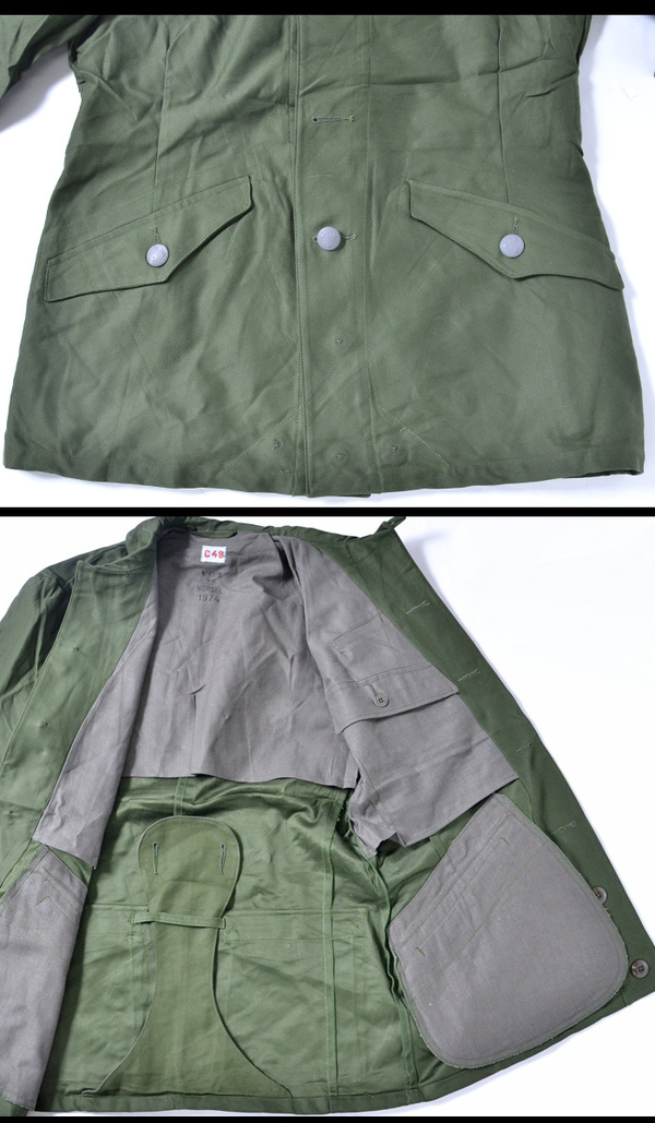 SWAT「WORLD SURPLUS スウェーデン軍放出未使用品 M59 FIELD JACKET」