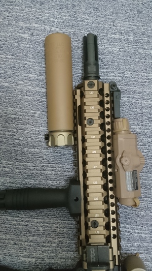 隊長のおもちゃ箱:Mk18 mod1(マルイGBB CQBRblock1ベース)