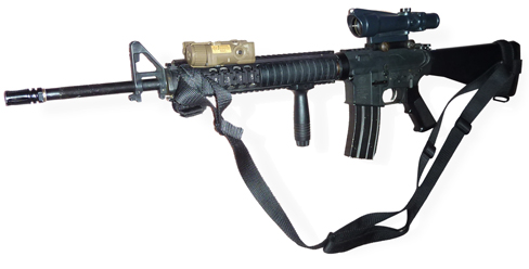 M16A4 実物KAC M5 RAS 装着