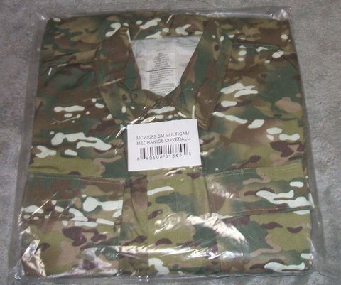 【オープニングセール】 よろしく!! GUNドック:米軍用 作業用ツナギ マルチカモ 個人装備