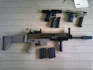以前所有していたGUNたち・・・・