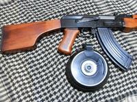 SRC フルメタル AK47 RPK リアルウッドバージョン