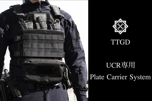 田村装備開発 UCR専用 Plate Carrier System Black-