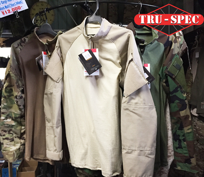 新品 Tru-Spec TRU コンバットシャツ カーキ サイズS-R