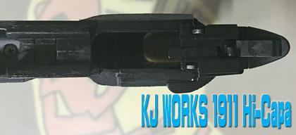 KJ WORKSの1911 Hi-Capaガスブロ