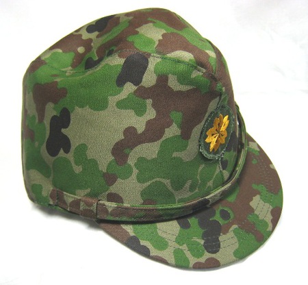 陸自迷彩　日本軍型略帽　戦闘帽