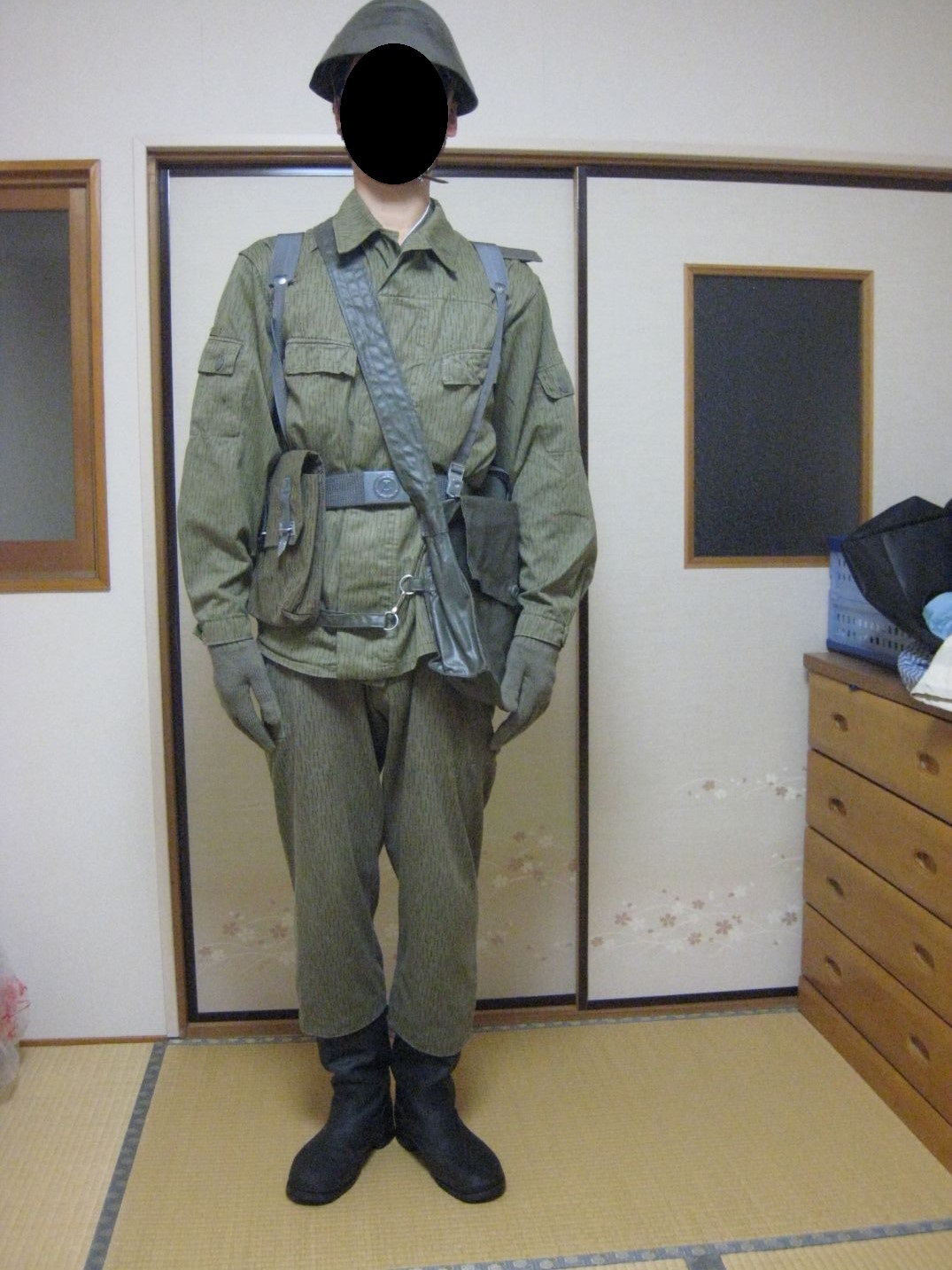 東ドイツ軍 冬季 野戦服-