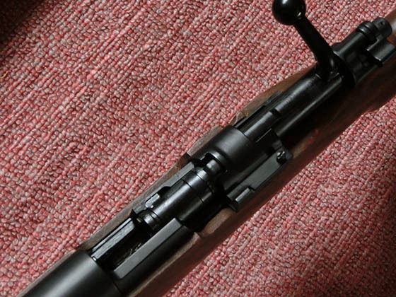 ゆるほびっ！:DOUBLE BELL Kar98k ライブカート式エアコッキング 木製