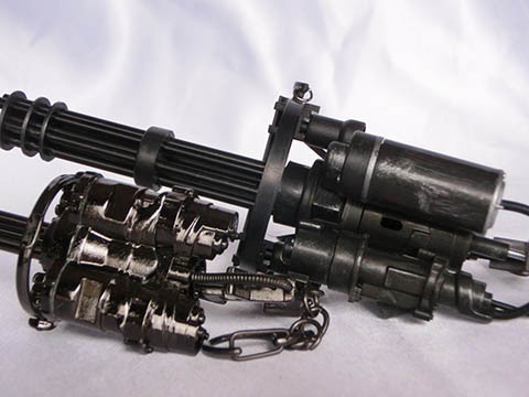 M134ミニガン　メタル製ミニチュアモデル