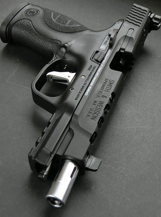 ゆるほびっ！:マルイ M&P 9L PCポーテッド カスタムトリガー取り付け