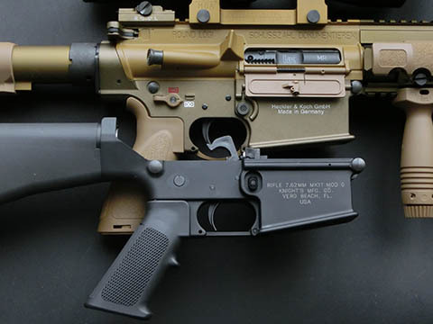 ゆるほびっ！:VFC SR25 KAC MK11 MOD0 GBB Rifle DX 内部チェック