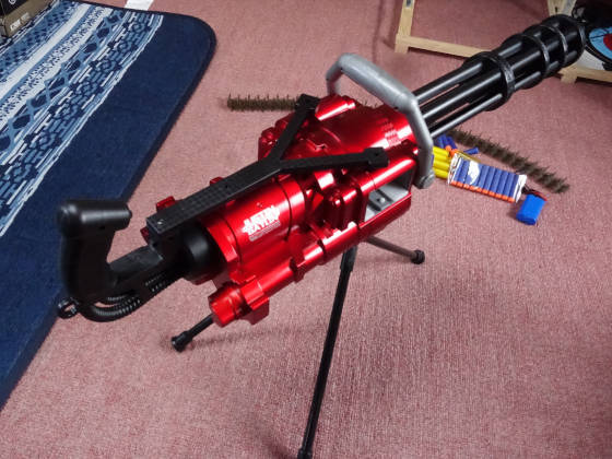 スポンジ弾 ガトリングガン スポンジ弾 ガトリングガン