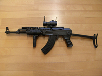AK47、第一弾外装カスタム完了です。