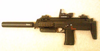 MP7　サイレンサー　装着