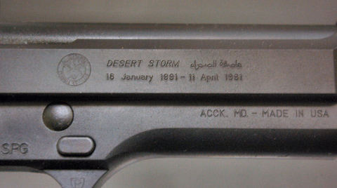 MGC BERETTA M92FS DESERT STORM のおまけ