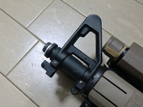 銃口あたりを・・・