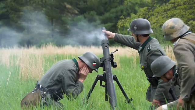 WWIIドイツ陸軍 迫撃砲運用考察 sGrW34射撃編