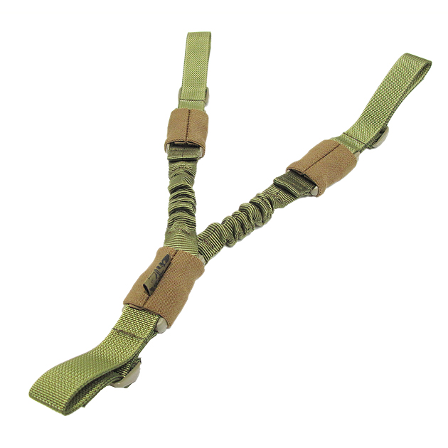 CHEST BUNGEE SLING / OD GREEN - NEW RELEASE !