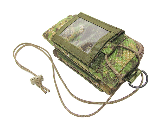 PENCOTTO GREEN ZONE CAMO detail / MS WALLET POUCH
