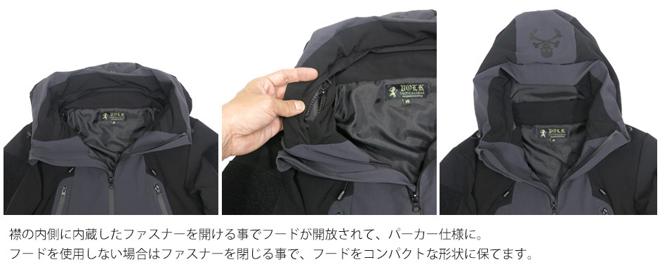 BK はもうすぐ完売です / L6 SOFT SHELL - DETAIL