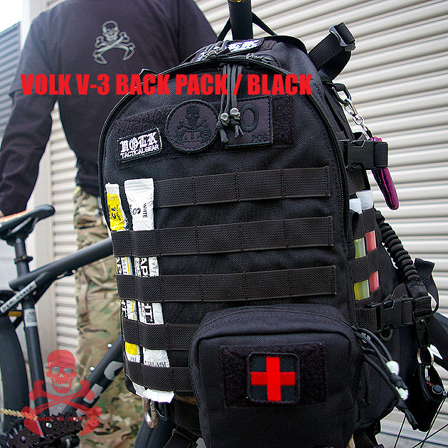 VOLK V-3 BACK PACK / BLACK