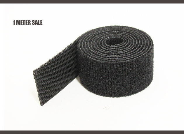 VELCRO ONE WRAP TAPE / BLACK