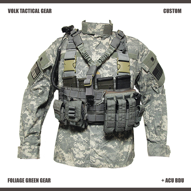 FOLIAGE GREEN GEAR × ACU